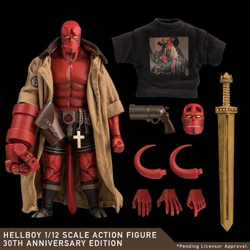 HELLBOY 30TH ANIVERSARIO 1:12 1000TOYS