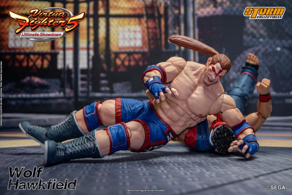 WOLF HAWKFIELD VIRTUAL FIGHTER STORM COLLECTIBLES