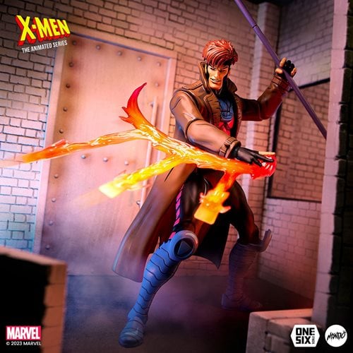 GAMBIT XMEN THE ANIMATED SERIES MONDO ESCALA 1/6