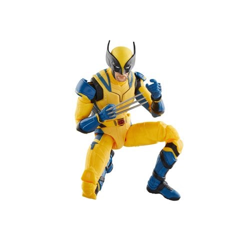 WOLVERINE YELLOW AND BLUE SUIT (DEADPOOL Y WOLVERINE) MARVEL LEGENDS MCU HASBRO