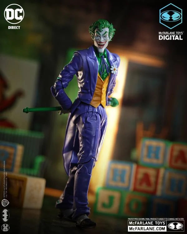 THE JOKER SILVER AGE DC MULTIVERSE DIGITAL MCFARLANE