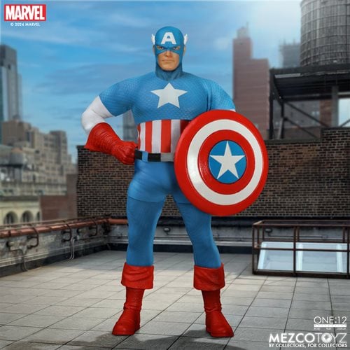 CAPITAN AMERICA SILVER AGE EDITION MEZCO ONE:12