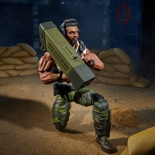 HEAVY DUTY DELUXE G.I.JOE CLASSIFIED HASBRO