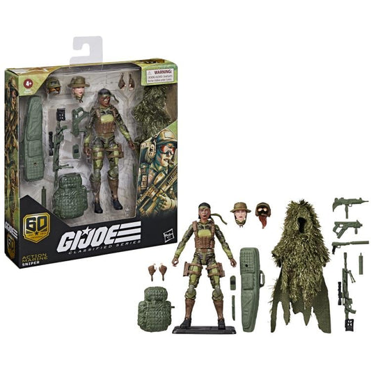 MARINE SNIPER 60TH ANIVERSARIO G.I.JOE CLASSIFIED HASBRO