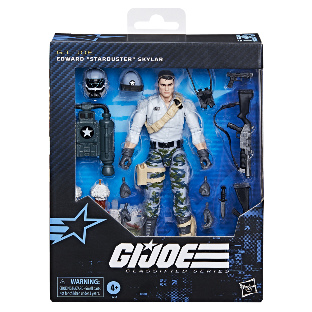 EDWARD "STARDUSTER" SKYLAR G.I.JOE CLASSIFIED HASBRO EXCLUSIVO HASBRO PULSE