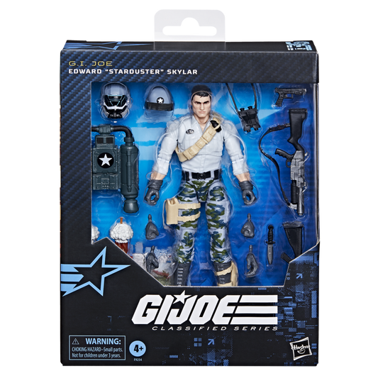 EDWARD "STARDUSTER" SKYLAR G.I.JOE CLASSIFIED HASBRO EXCLUSIVO HASBRO PULSE