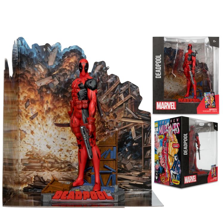 DEADPOOL NEW MUTANTS POSED FIGURE MCFARLANE 1/10