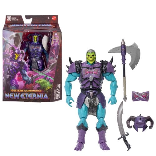 BATTLE ARMOR SKELETOR MASTERS OF THE UNIVERSE MASTERVERSE MATTE