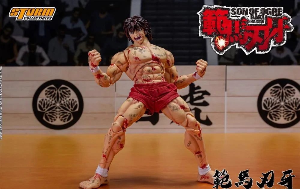 BAKI HANMA SON OF OGRE SABA GRAND ARENA SERIES BATTLE DAMAGED VERSION LIMITED EDITION