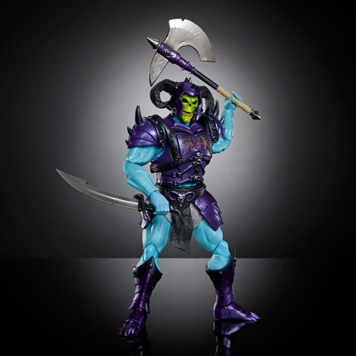 BATTLE ARMOR SKELETOR MASTERS OF THE UNIVERSE MASTERVERSE MATTE