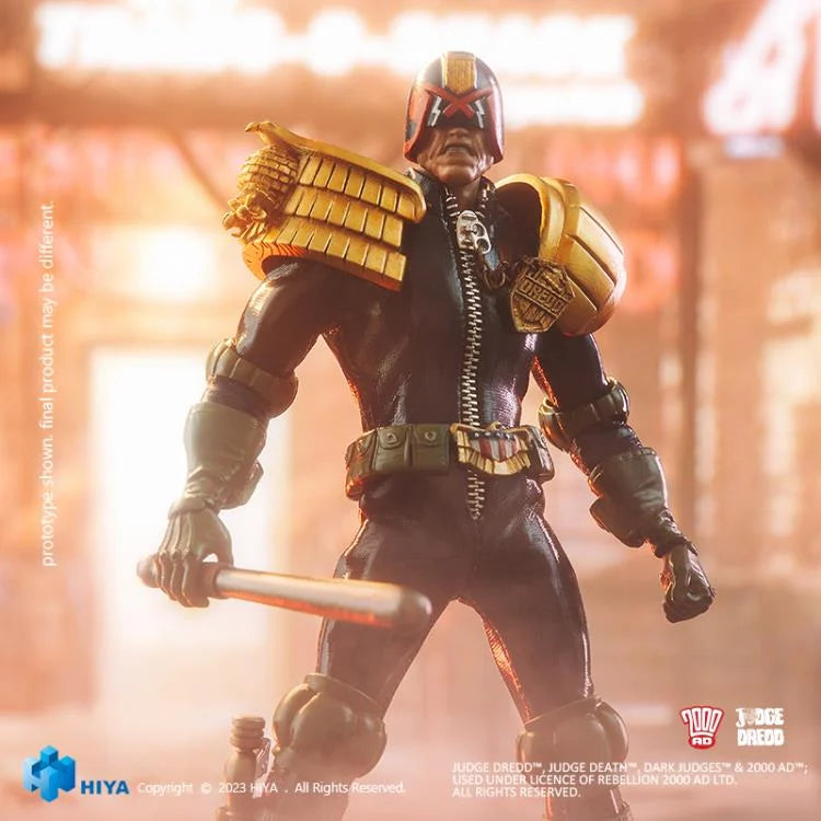 JUDGE DREDD HIYA TOYS PREVIEW EXCLUSIVE