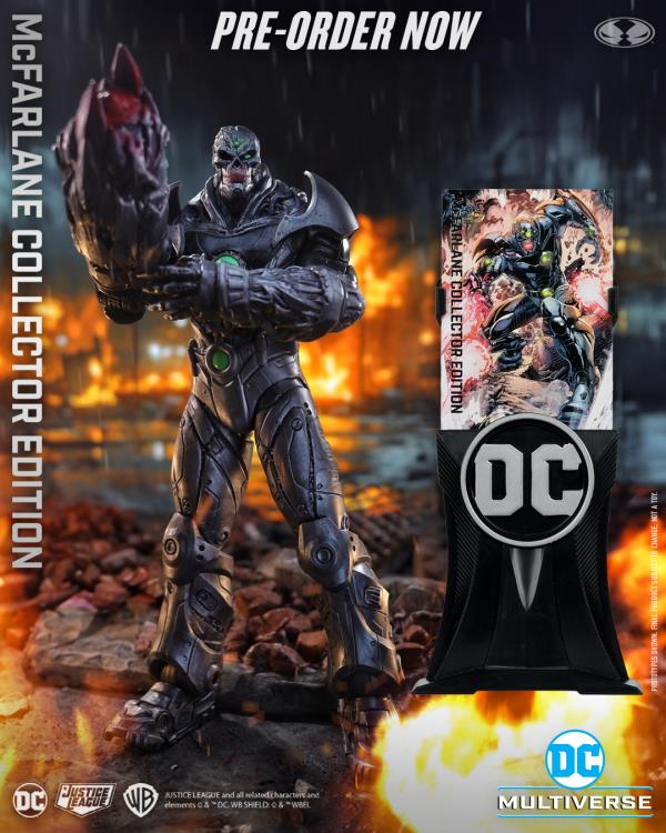 GRID FOREVER EVIL DC MULTIVERSE MCFARLANE COLLECTOR EDITION