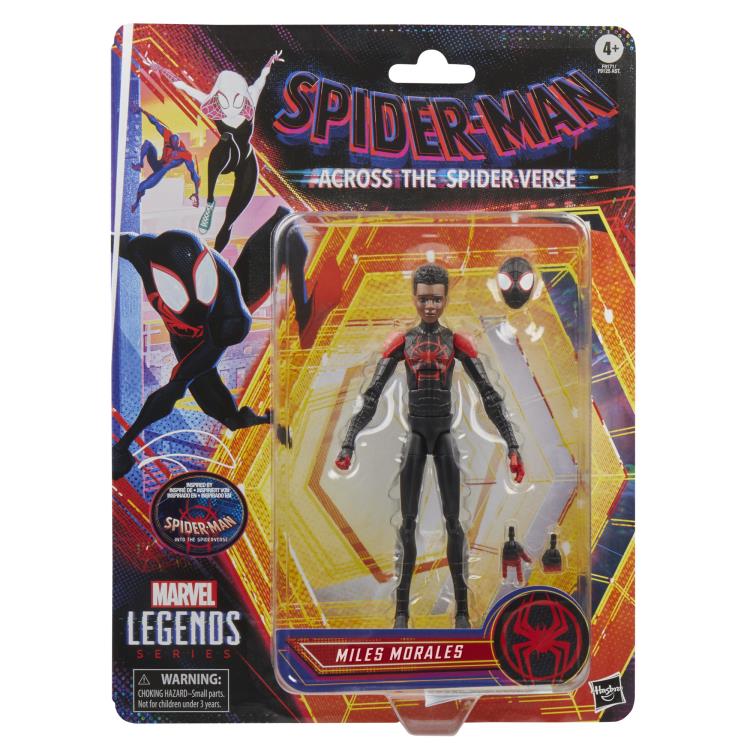 SPIDERMAN MILES MORALES ACROSS THE SPIDERVERSE MARVEL LEGENDS HASBRO