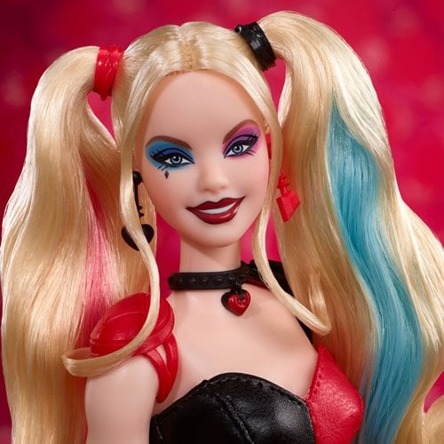 HARLEY QUINN DOLL BARBIE X BATMAN 85TH ANIVERSARIO MATTEL