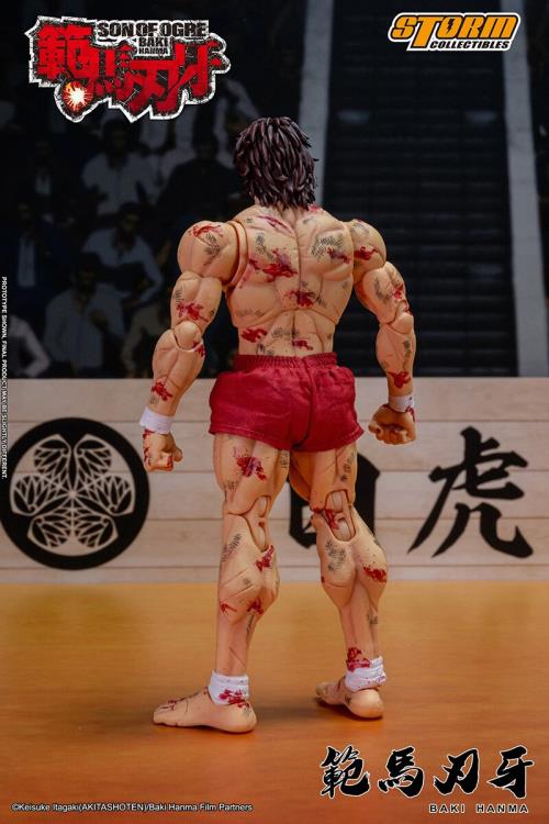 BAKI HANMA SON OF OGRE SABA GRAND ARENA SERIES BATTLE DAMAGED VERSION LIMITED EDITION