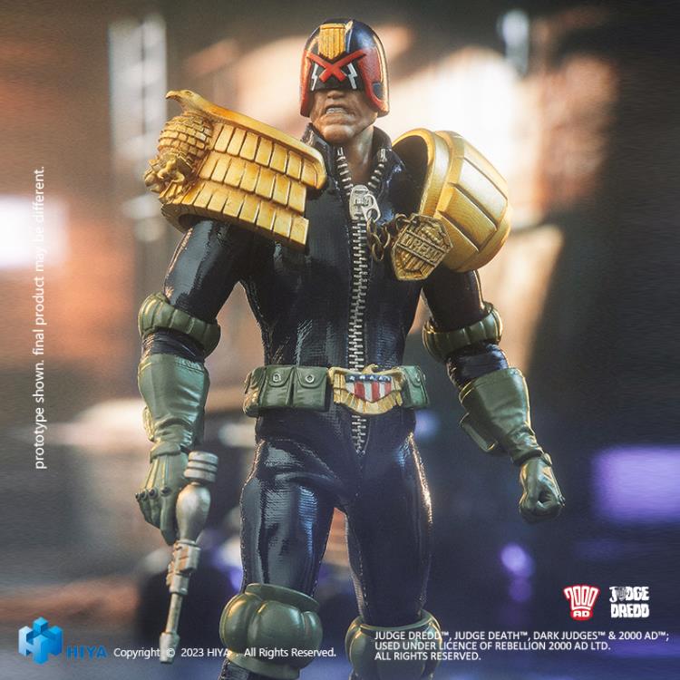 JUDGE DREDD HIYA TOYS PREVIEW EXCLUSIVE