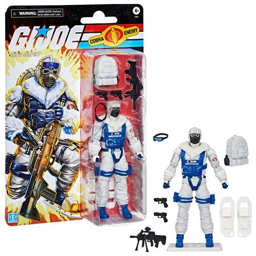 SNOW SERPENT RETROCARD G.I.JOE CLASSIFIED HASBRO