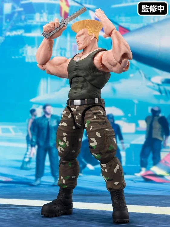 GUILE STREET FIGHTER S.H. FIGUARTS BANDAI