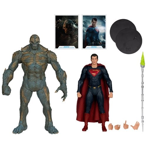 DOOMSDAY MEGAFIGURA Y SUPERMAN BvS DAWN OF JUSTICE DC MULTIVERSE MCFARLANE