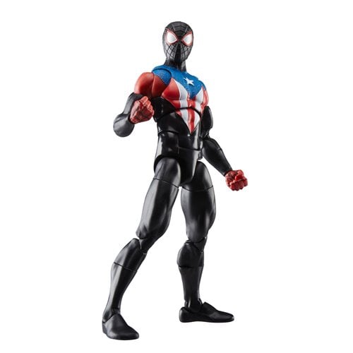 SPIDERMAN MILES MORALES BORICUA SUIT GAMERVERSE MARVEL LEGENDS HASBRO