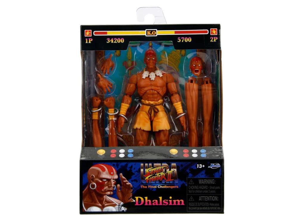 DHALSIM STREET FIGHTER JADA TOYS