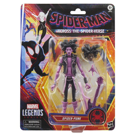 SPIDER PUNK ACROSS THE SPIDERVERSE MARVEL LEGENDS HASBRO