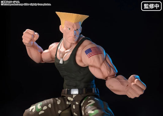 GUILE STREET FIGHTER S.H. FIGUARTS BANDAI