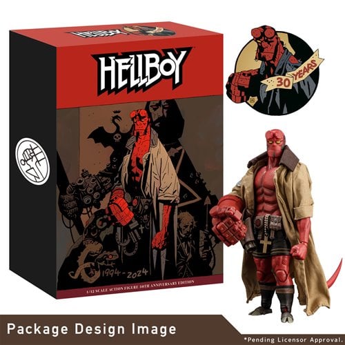 HELLBOY 30TH ANIVERSARIO 1:12 1000TOYS