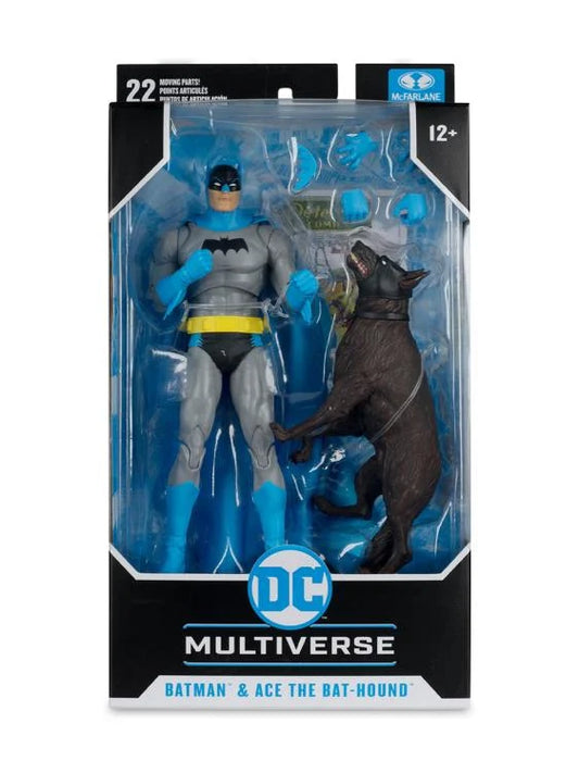 BATMAN & ACE THE BAT HOUND (SILVER AGE) DC MULTIVERSE MCFARLANE