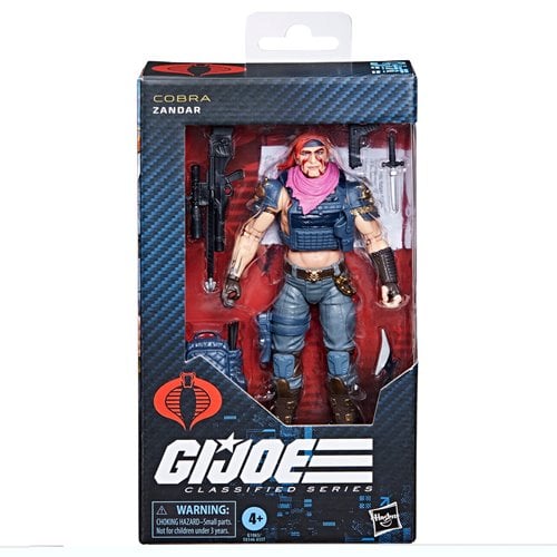 DREADNOK ZANDAR G.I.JOE CLASSIFIED HASBRO