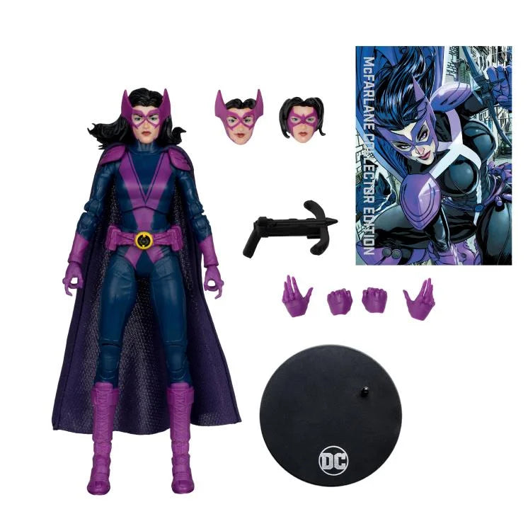 HUNTRESS COLLECTOR EDITION PLATINUM DC MULTIVERSE MCFARLANE