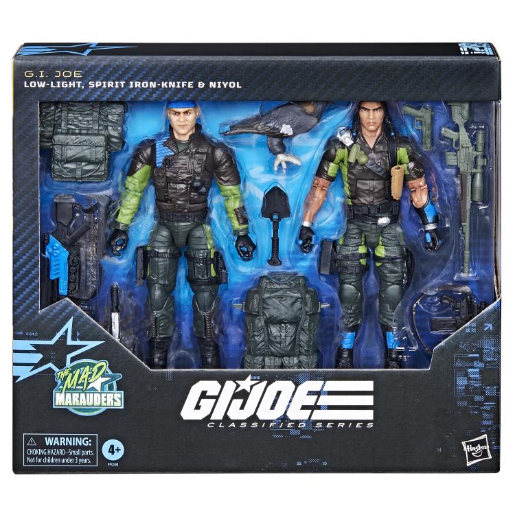 LOW LIGHT Y SPIRIT IRON KNIFE MAD MARAUDERS G.I.JOE CLASSIFIED HASBRO