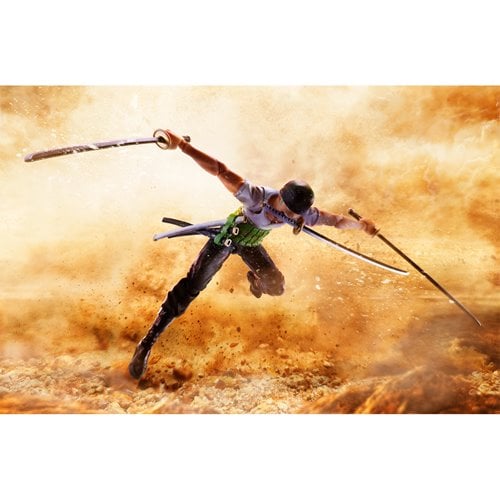 RORONOA ZORO ROMANCE DAWN ONE PIECE S.H. FIGUARTS BANDAI