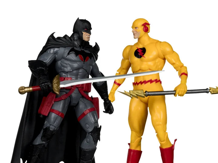 BATMAN VS PROFESSOR ZOOM 2PACK DC MULTIVERSE MCFARLANE