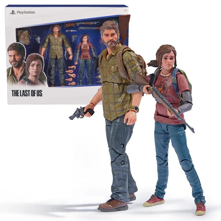 JOEL Y ELLIE THE LAST OF US SPIN MASTER