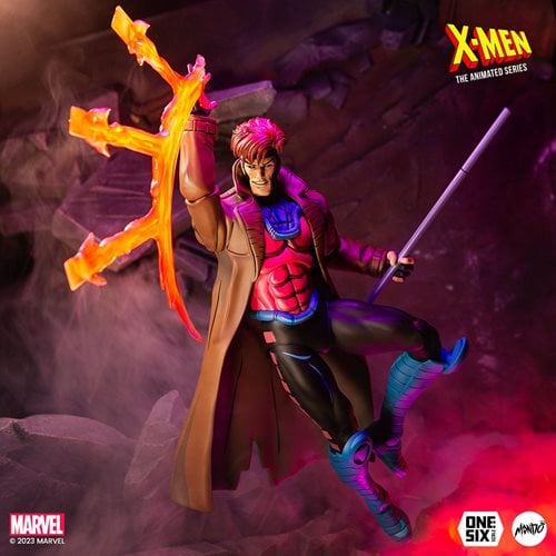 GAMBIT XMEN THE ANIMATED SERIES MONDO ESCALA 1/6