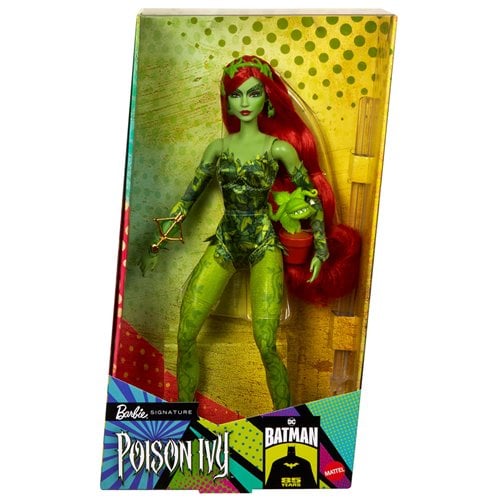 POISON IVY DOLL BARBIE X BATMAN 85TH ANIVERSARIO MATTEL