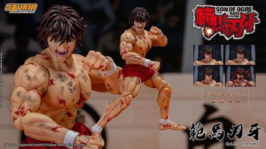 BAKI HANMA SON OF OGRE BATTLE DAMAGED VERSION LIMITED EDITION STORM COLLECTIBLES