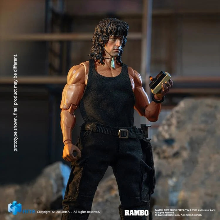 JOHN RAMBO lll EXQUISITE SUPER SERIES PX HIYA TOYS 1:12