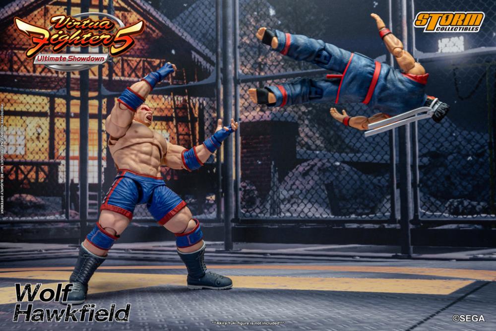 WOLF HAWKFIELD VIRTUAL FIGHTER STORM COLLECTIBLES