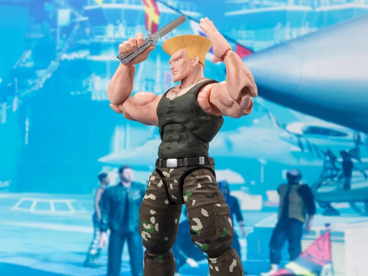 GUILE STREET FIGHTER S.H. FIGUARTS BANDAI