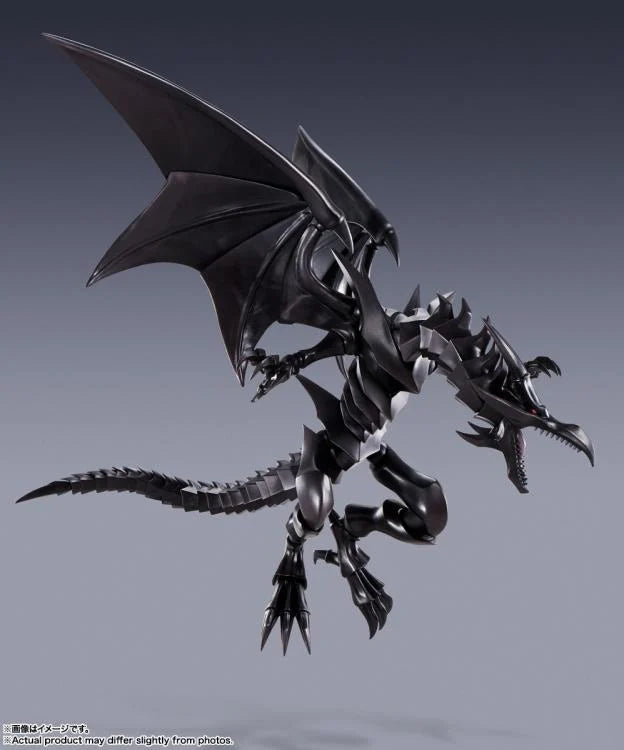 DRAGON NEGRO DE OJOS ROJOS RED EYES BLACK DRAGON YU GI OH S.H. MONSTER ARTS BANDAI