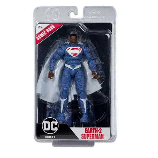 SUPERMAN TIERRA 2 GHOST OF KRYPTON PAGE PUNCHERS MCFARLANE DC DIRECT