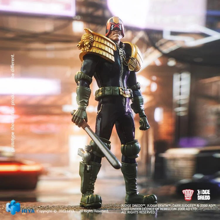 JUDGE DREDD HIYA TOYS PREVIEW EXCLUSIVE