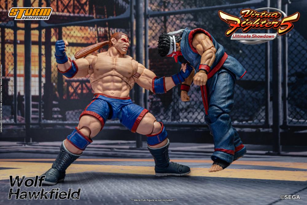 WOLF HAWKFIELD VIRTUAL FIGHTER STORM COLLECTIBLES