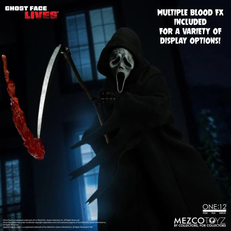 GHOST FACE MEZCO ONE:12