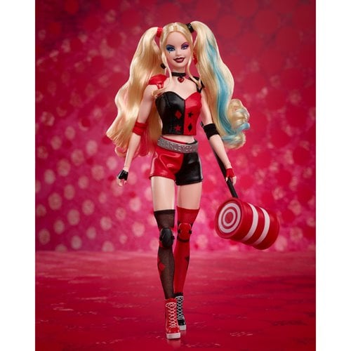 HARLEY QUINN DOLL BARBIE X BATMAN 85TH ANIVERSARIO MATTEL