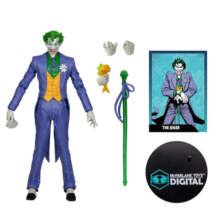 THE JOKER SILVER AGE DC MULTIVERSE DIGITAL MCFARLANE