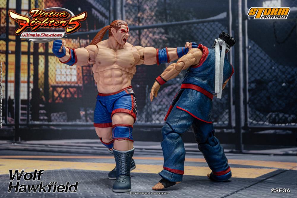 WOLF HAWKFIELD VIRTUAL FIGHTER STORM COLLECTIBLES