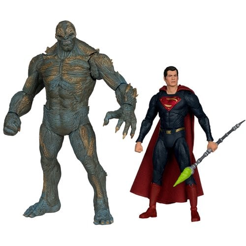 DOOMSDAY MEGAFIGURA Y SUPERMAN BvS DAWN OF JUSTICE DC MULTIVERSE MCFARLANE